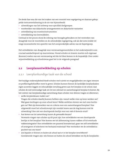 Leerplan in ontwikkeling (PDF) - Slo