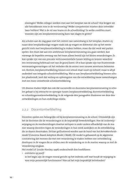 Leerplan in ontwikkeling (PDF) - Slo