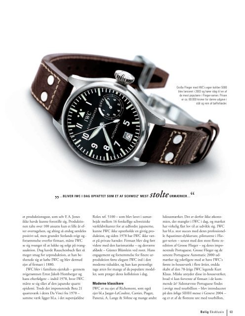 IWC - Timegeeks by Kristian Haagen