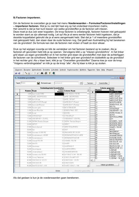 Handleiding importeren matrix v2.0 - Koerhuis Automatisering bv