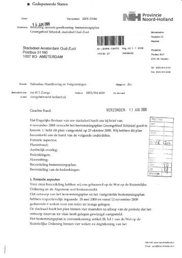 Toelichting - Stadsdeel Zuid - Gemeente Amsterdam