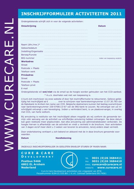 download brochure - Cure & Care Development