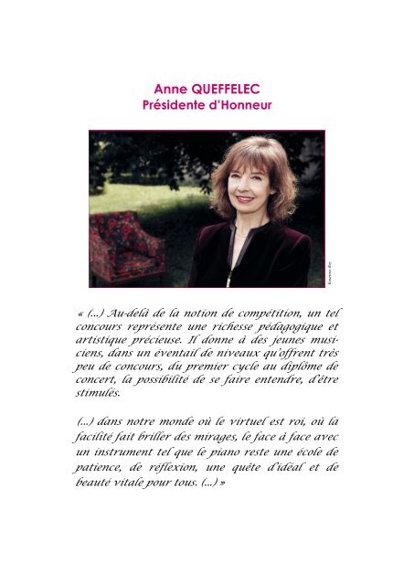 brochure sponsor du concours - Concours International de Piano de ...