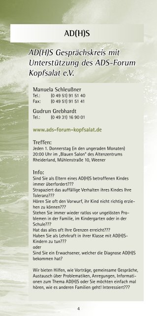 Selbsthilfehandbuch - Landkreis Leer