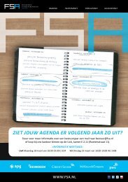 FINANCIËLE STUDIEVERENIGING Amsterdam - Fsa