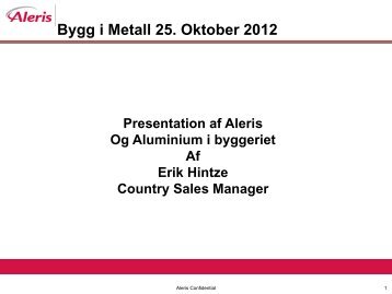 Aleris - Astrup AS