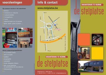 info & contact VAKANTIEHUIS TE VEURNE - De Stelplatse