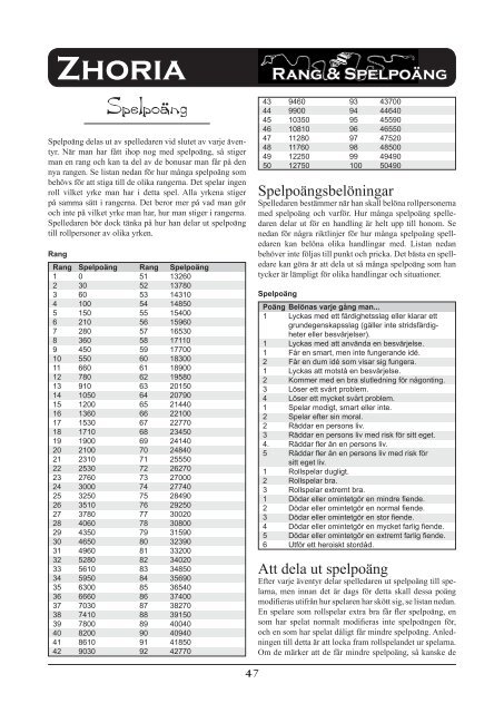 Zhoria - Besök Caines hemsida!