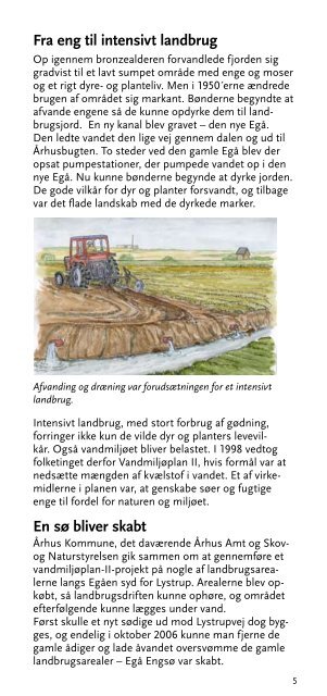 Egå Engsø - rensningsanlæg, naturperle og rekreative ... - Aarhus.dk