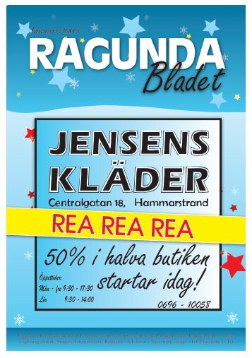 50% i halva butiken startar idag! - Ragundabladet.se