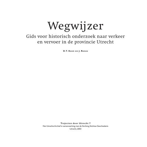 gids wegwijzer 64 - Het Utrechts Archief