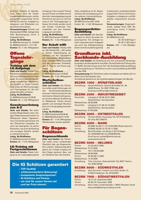 22. ISAS 2006 - Schützenwarte - WSB