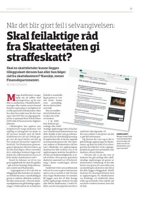 Skattebetaleren 3 2013 - Skattebetalerforeningen