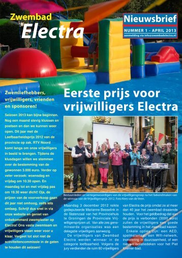 nieuwsbrief april 2013.pmd - zwembad Electra Oldehove