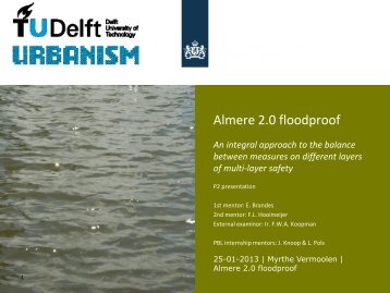 Almere 2.0 floodproof - Delta Interventions