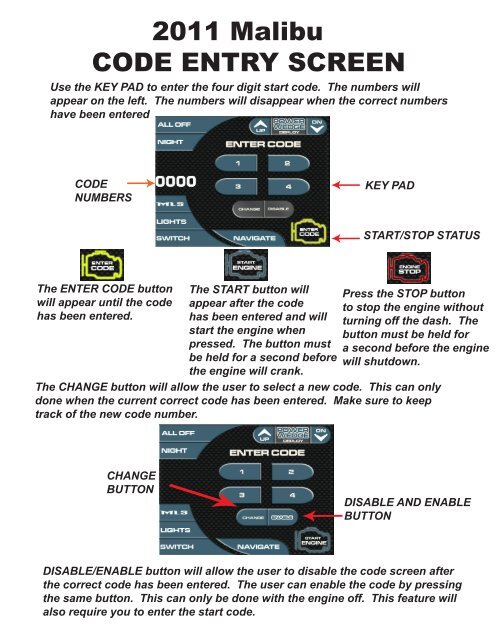 Smart Touch System - Malibu 2011