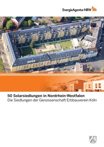 50 Solarsiedlungen in NRW - Nordrhein-Westfalen direkt