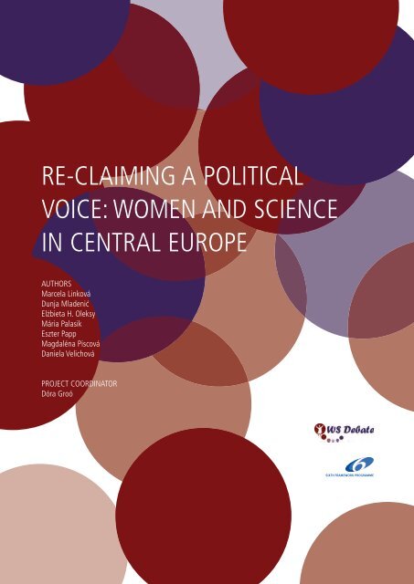 re-claiming a political voice: women and science in ... - Ženy a věda