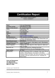 Certification Report - Control Union