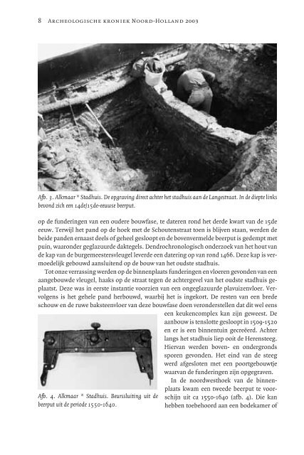 Archeologische Kroniek - Historische Vereniging Holland