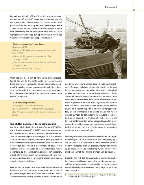 Jaaroverzicht Vlaamse havens 2007 - VNSC Communicatie