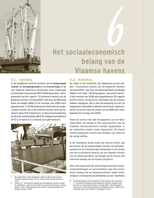 Jaaroverzicht Vlaamse havens 2007 - VNSC Communicatie