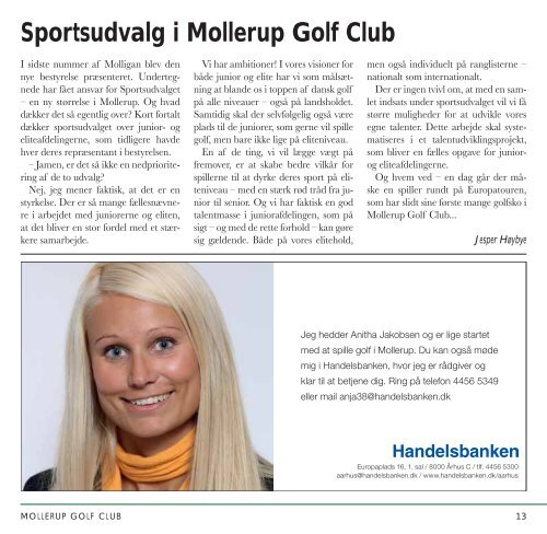 MOLLIGAN, september 2011 - Mollerup Golf Club