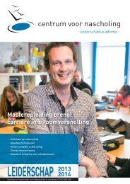 Download de folder hier (pdf) - Centrum voor Nascholing