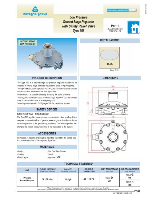 general product catalogue complete range of regulators