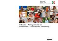 Mittendrin – Wohnqualität für alle - Nordrhein-Westfalen direkt