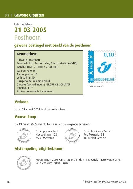 PHILAnews PHILAnews - Belgian Stamps