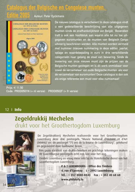 PHILAnews PHILAnews - Belgian Stamps