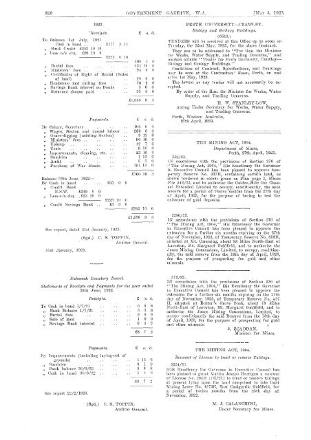 WESTERN AUSTRALIA. - State Law Publisher