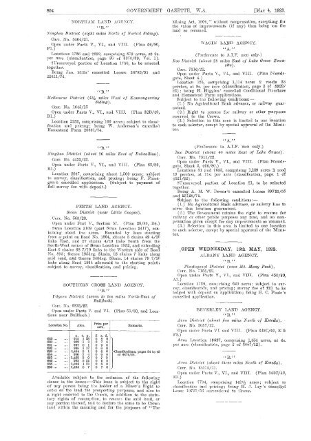 WESTERN AUSTRALIA. - State Law Publisher