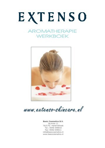 Productenhandleiding Aromatherapie - Basic Cosmetics