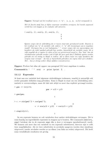 Deel II - Wiskunde