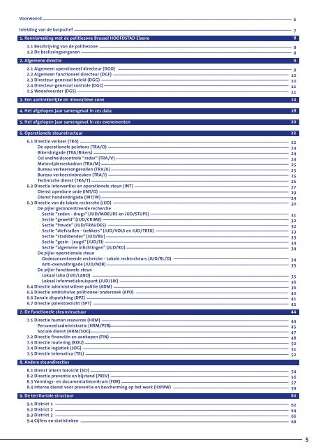 Activiteitenverslag - Lokale Politie