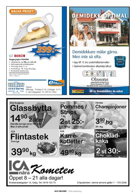 Allt om Osby - 100% lokaltidning