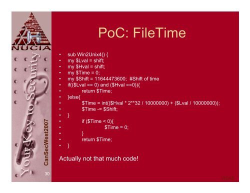 Post-Mortem RAM Forensics - CanSecWest