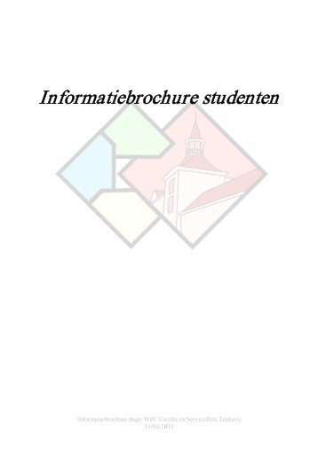 Informatiebrochure studenten - Rusthuizen Zusters Augustinessen