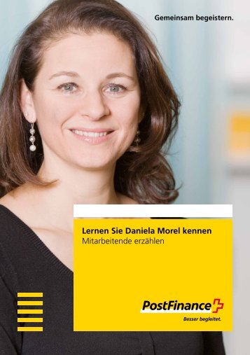 Lernen Sie Daniela Morel kennen - Mitarbeitende erzählen