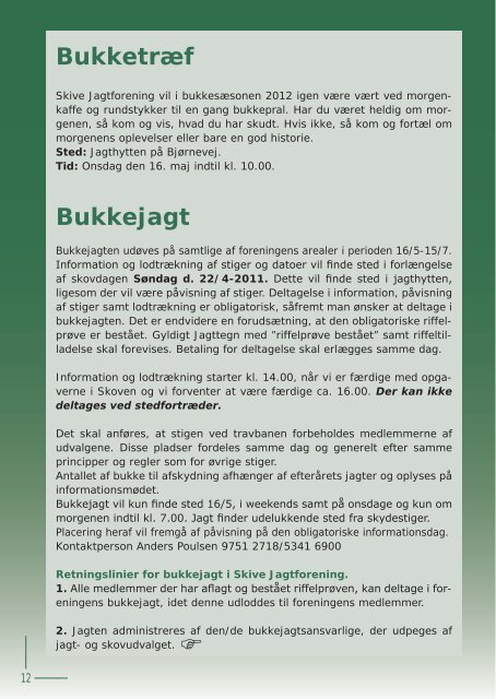 Færdigt jagtblad 2012_low.pdf - Skive jagtforening