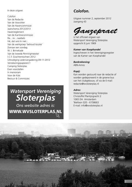 GP oktober 2012web.indd - WV Sloterplas