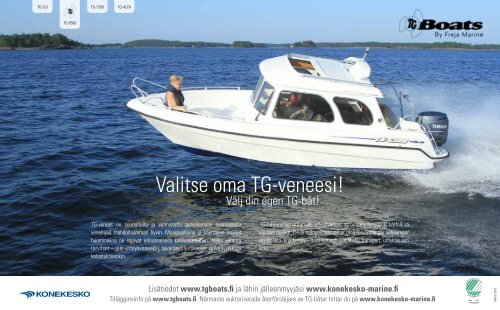 Veneitä vaativaan käyttöön. - TG-Boat