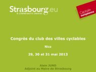 Alain JUND - Club des villes cyclables