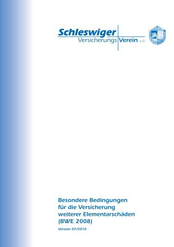 BWE 2008 - beim Schleswiger Versicherungsverein auf ...