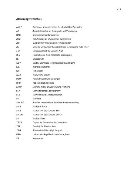 Psychiatrie und Strafjustiz