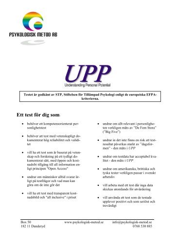 UPP-Broschyr - Happy Recruiting