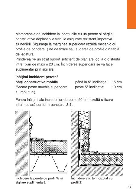 Instrucțiuni de montaj FPO Simplu și sigur - Bauder Romania