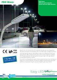 Download PRO Wave brochure here - Easy Led